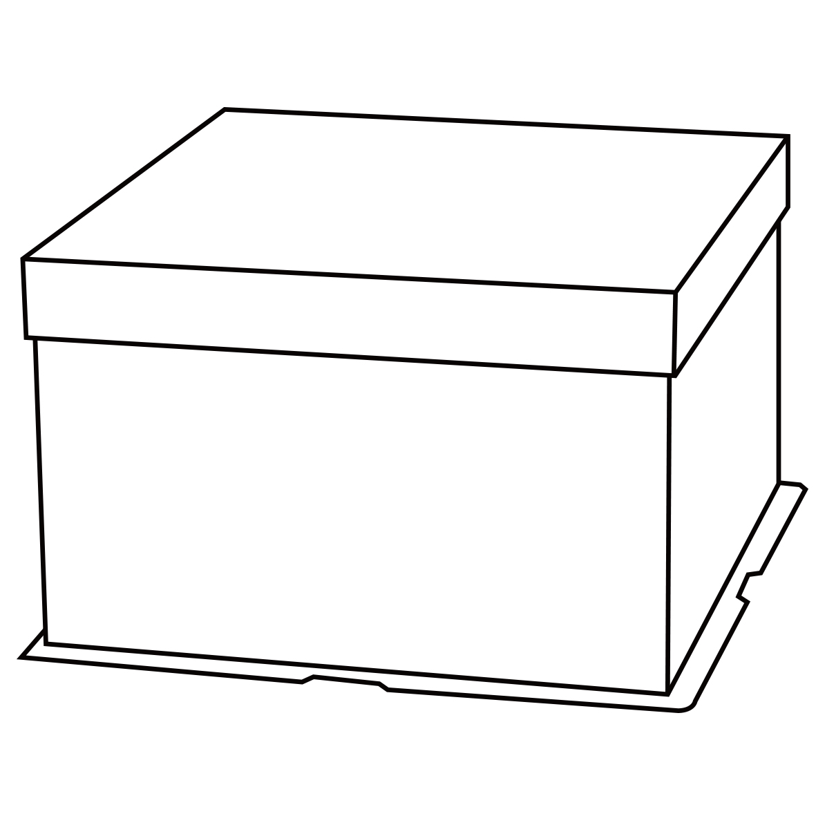 圆柱形蛋糕盒简笔画图片
